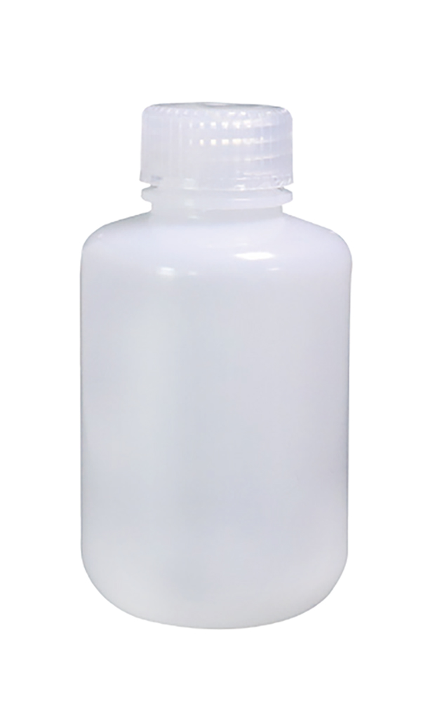 3-Product number 624002 125ml white HDPE narrow mouth reagent bottle