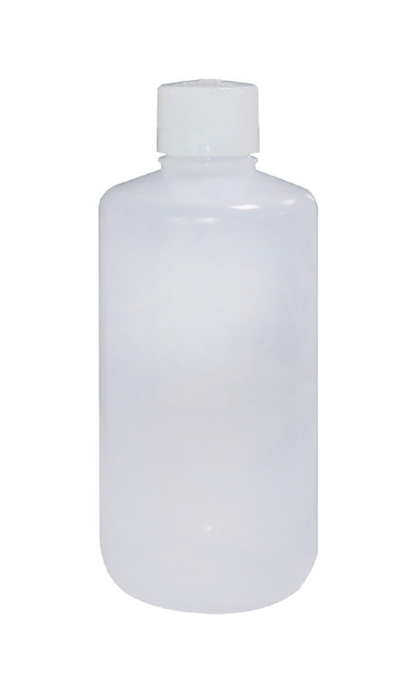 6-Product number 618002 1000ml white HDPE narrow mouth reagent bottle