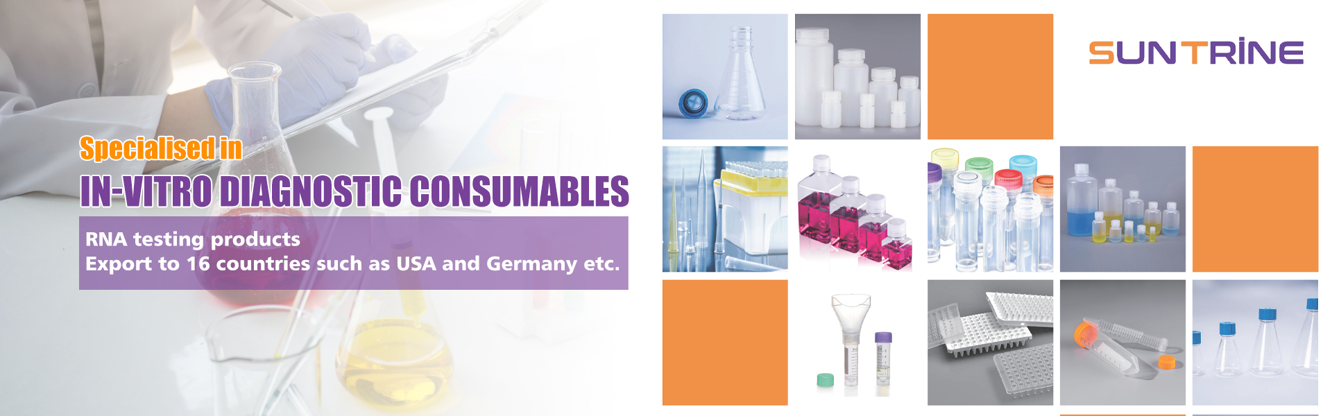 Specialised in in-vitro diagnostic consumables