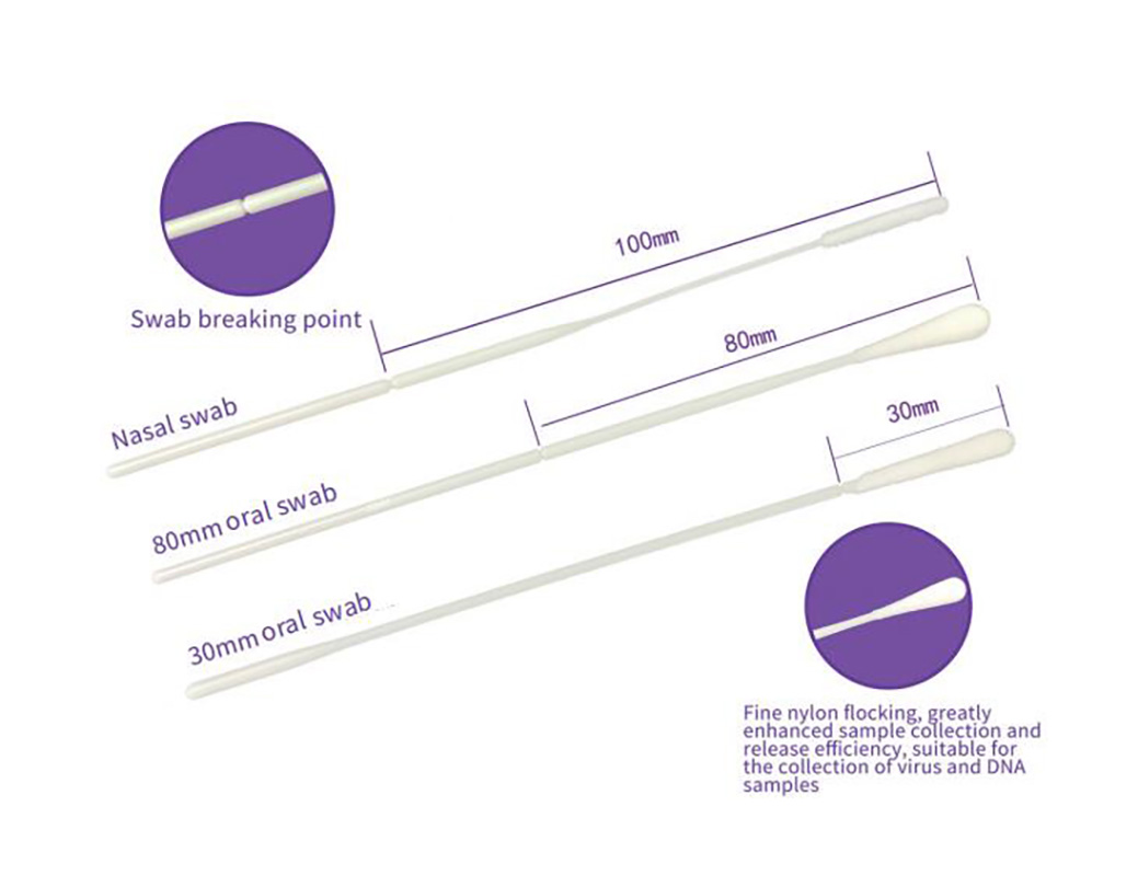 Viral Transport Medium Tube with Swab 1